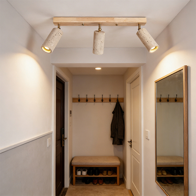 Modern Stone Material LED Ceiling Light with 110-240V Voltage and 2 Years Warranty