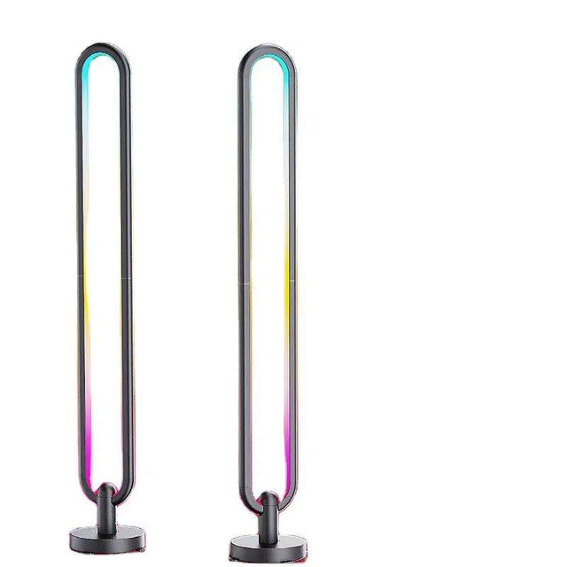 Modern Style Remote Control Color Changing LED Floor Lamp for Bedroom