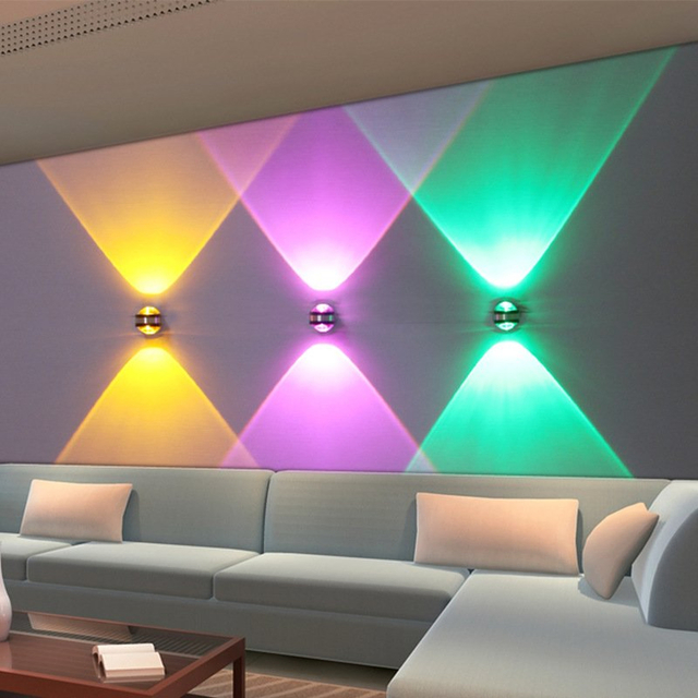 LED Crystal Wall Lamp Warm White 75*100mm for Living Room Bedroom Hotel Decoration