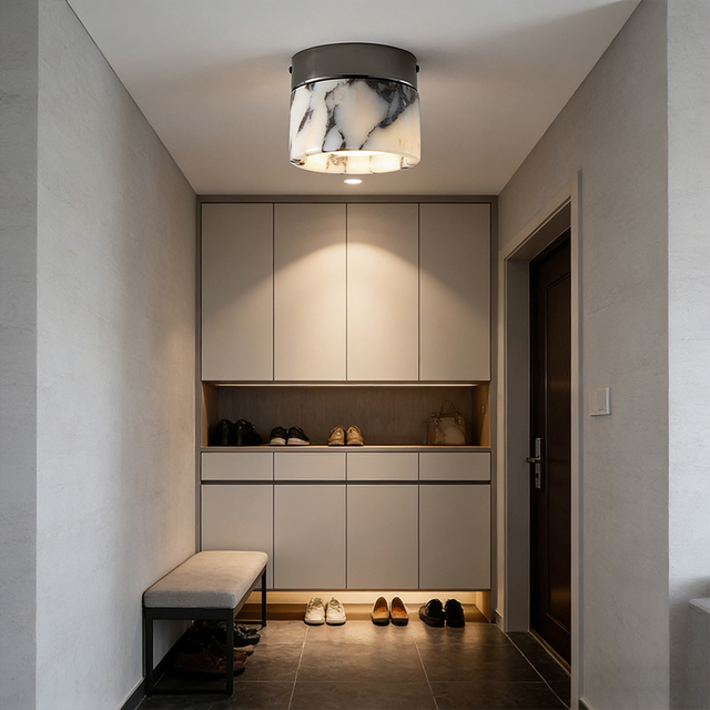 Modern Stone Material LED Ceiling Lamp with 110-240V Voltage and 2 Years Warranty