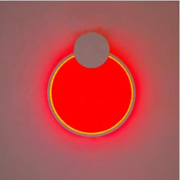 Modern RGB Color Changing Wall Light with Remote Control 36*30.5cm LED Sconce