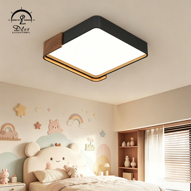 Modern LED Ceiling Lamp Durable Surface Mounted Indoor Lighting for Living Room